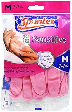 Spontex Gloves Sensitive M